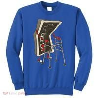 Old Gamer Gift Retro Video Game Old Gamer Gift Sweatshirt thumb 0