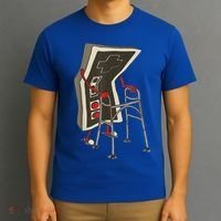 Old Gamer Gift Retro Video Game Old Gamer Gift T-Shirt thumb 3