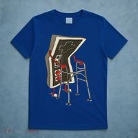 Old Gamer Gift Retro Video Game Old Gamer Gift T-Shirt thumb 5