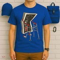 Old Gamer Gift Retro Video Game Old Gamer Gift T-Shirt thumb 6