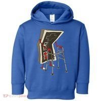 Old Gamer Gift Retro Video Game Old Gamer Gift Toddler Hoodie thumb 0