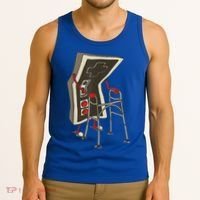 Old Gamer Gift Retro Video Game Old Gamer Gift Tank Top thumb 3