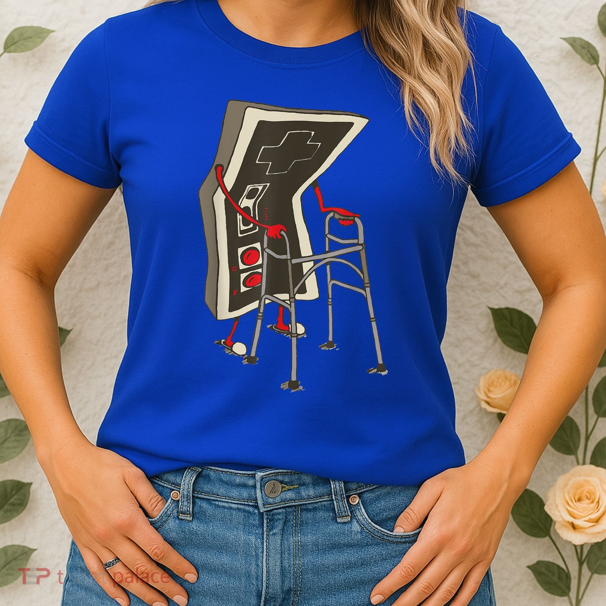Old Gamer Gift Retro Video Game Old Gamer Gift Women's T-Shirt