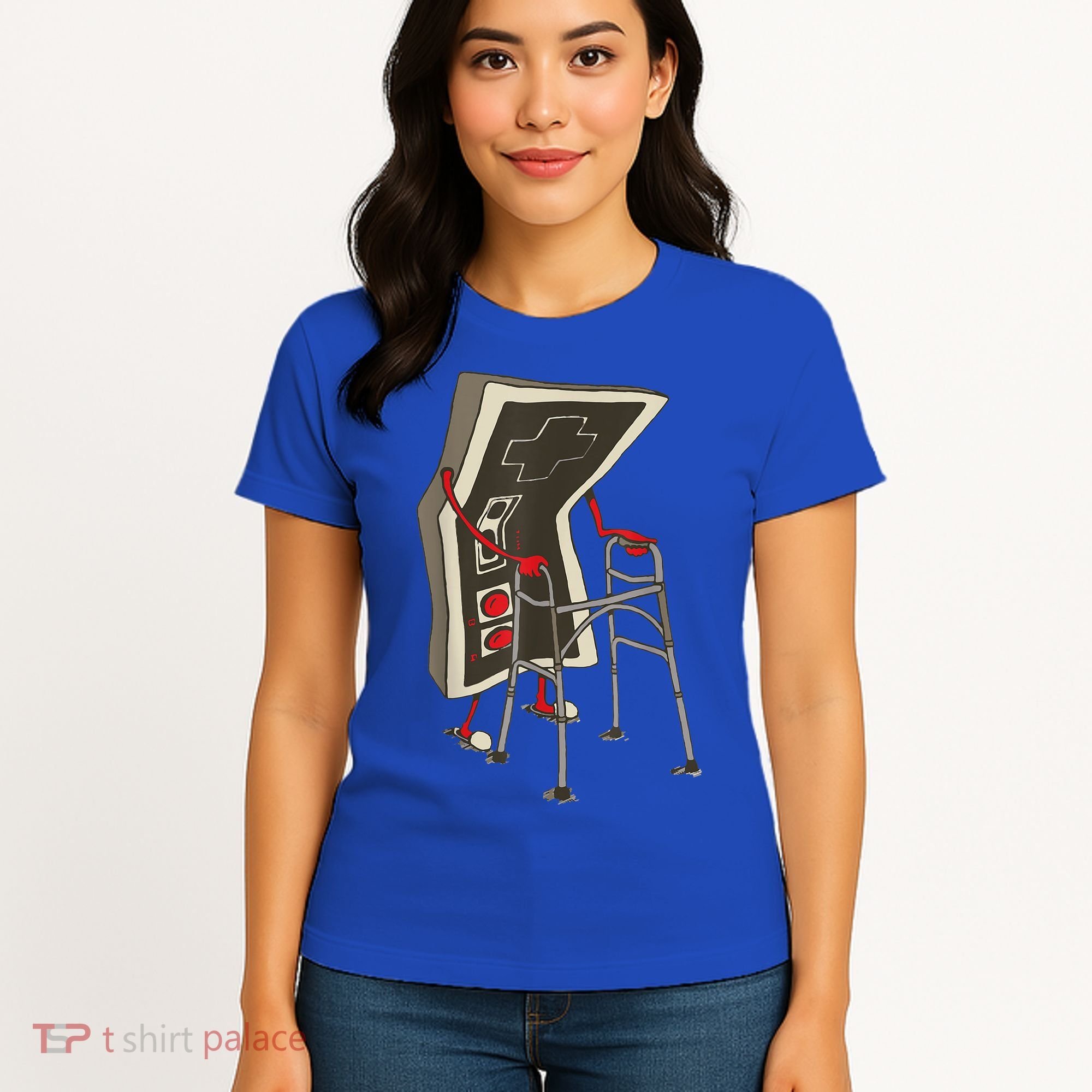Old Gamer Gift Retro Video Game Old Gamer Gift Women's T-Shirt
