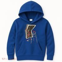 Old Gamer Gift Retro Video Game Old Gamer Gift Kids Hoodie thumb 0