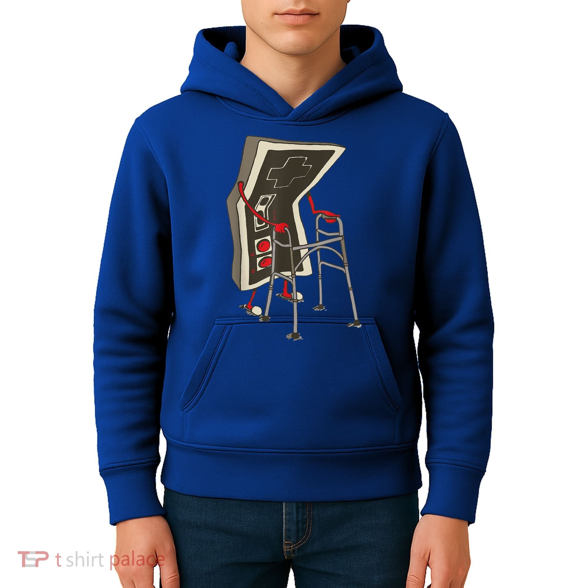 Old Gamer Gift Retro Video Game Old Gamer Gift Kids Hoodie
