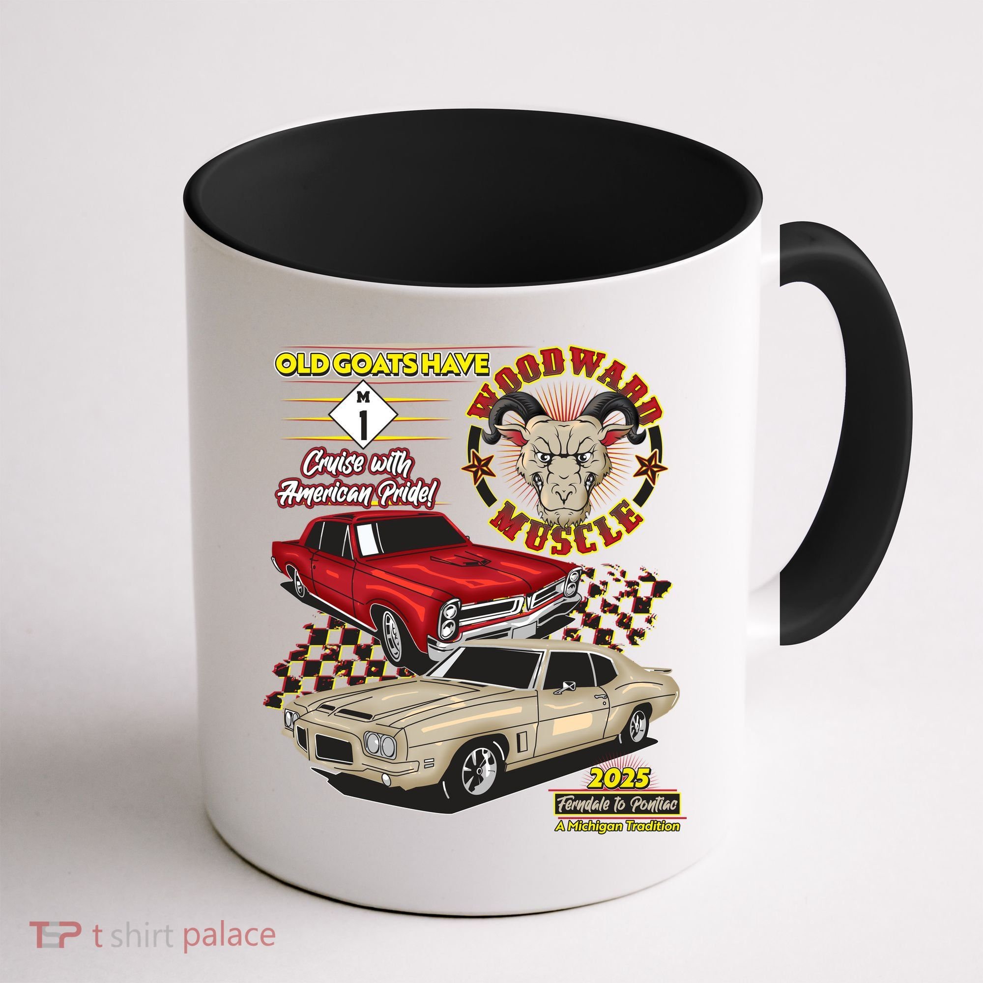 Old Goats Have Woodward Muscle 2025 Coffee Mug