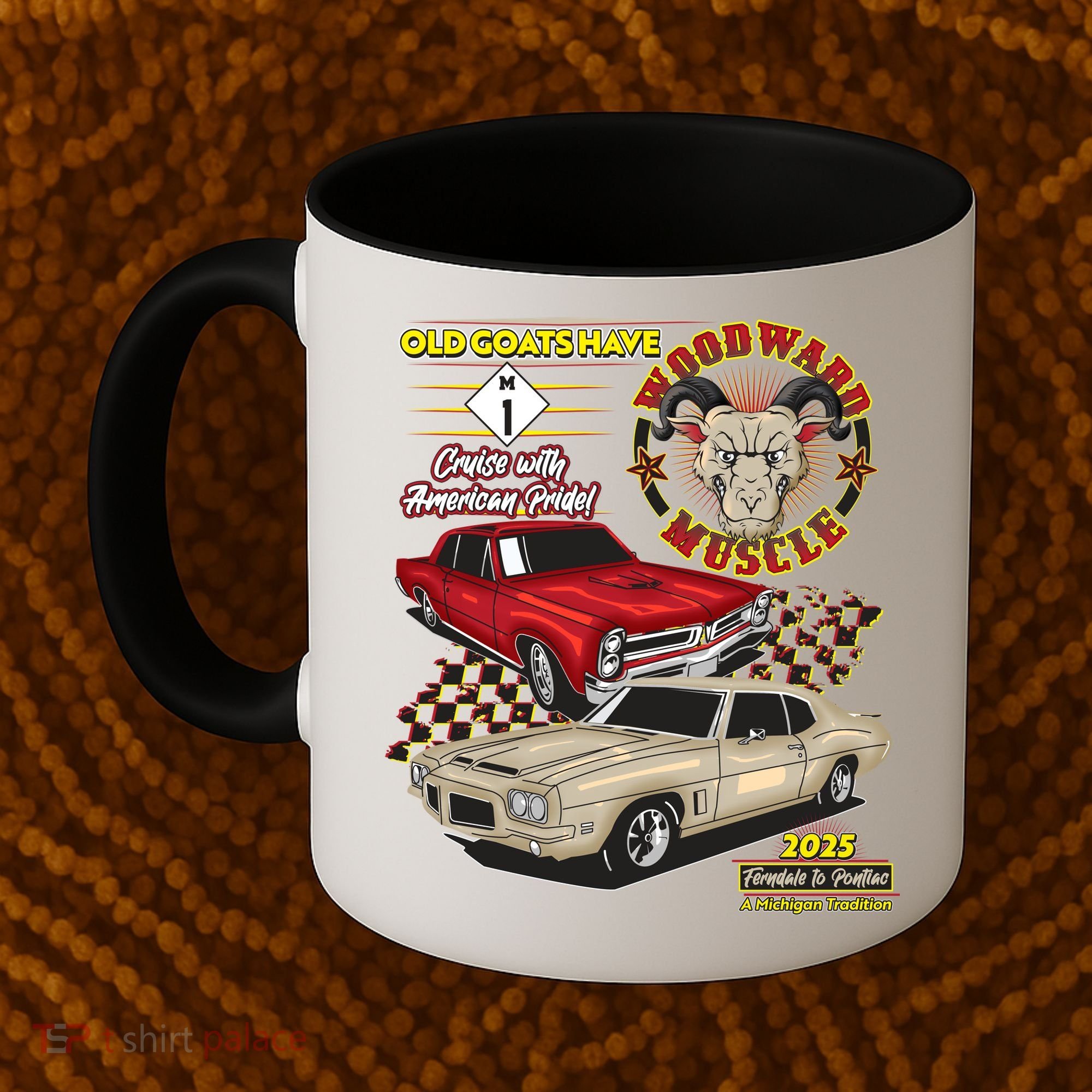 Old Goats Have Woodward Muscle 2025 Coffee Mug