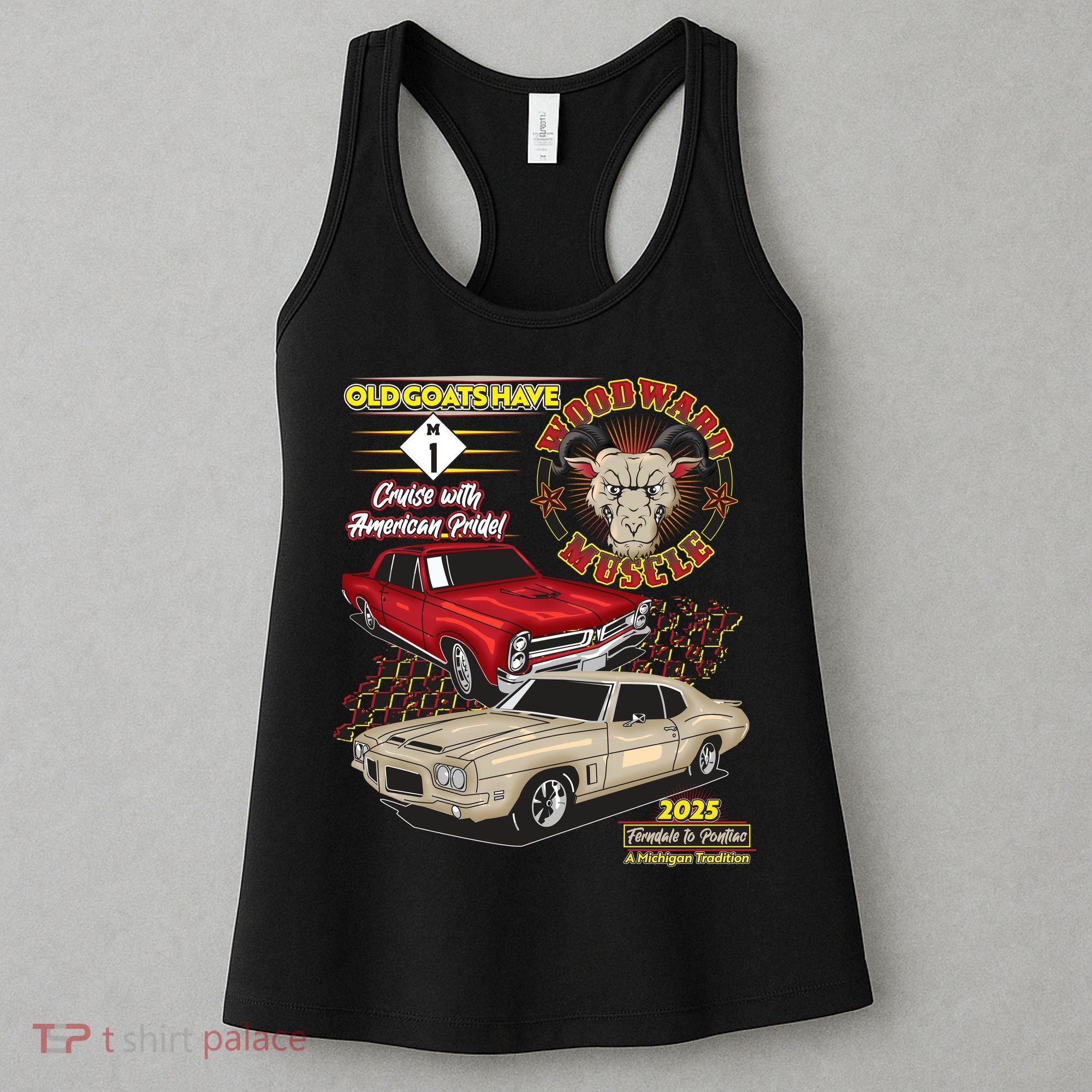 Old Goats Have Woodward Muscle 2025 Women's Tank Top