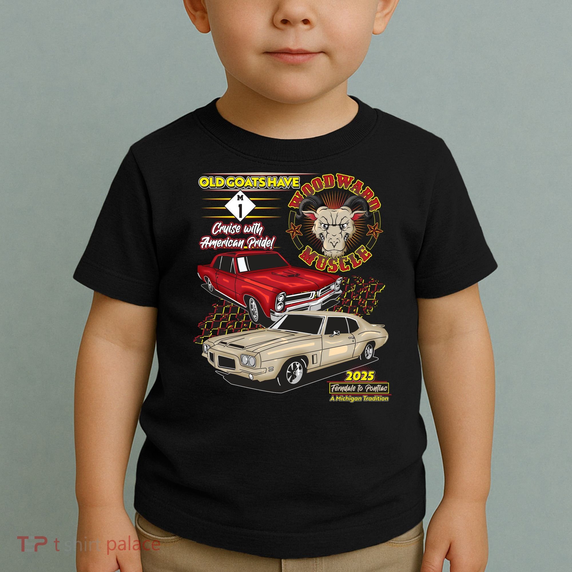 Old Goats Have Woodward Muscle 2025 Toddler T-Shirt