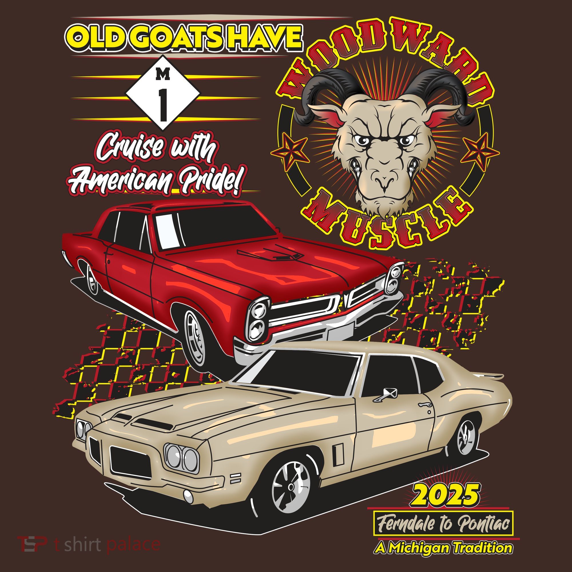 Old Goats Have Woodward Muscle 2025 Beanie