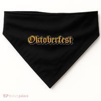 Oktoberfest German Holiday Festive USA-Made Doggie Bandana thumb 0