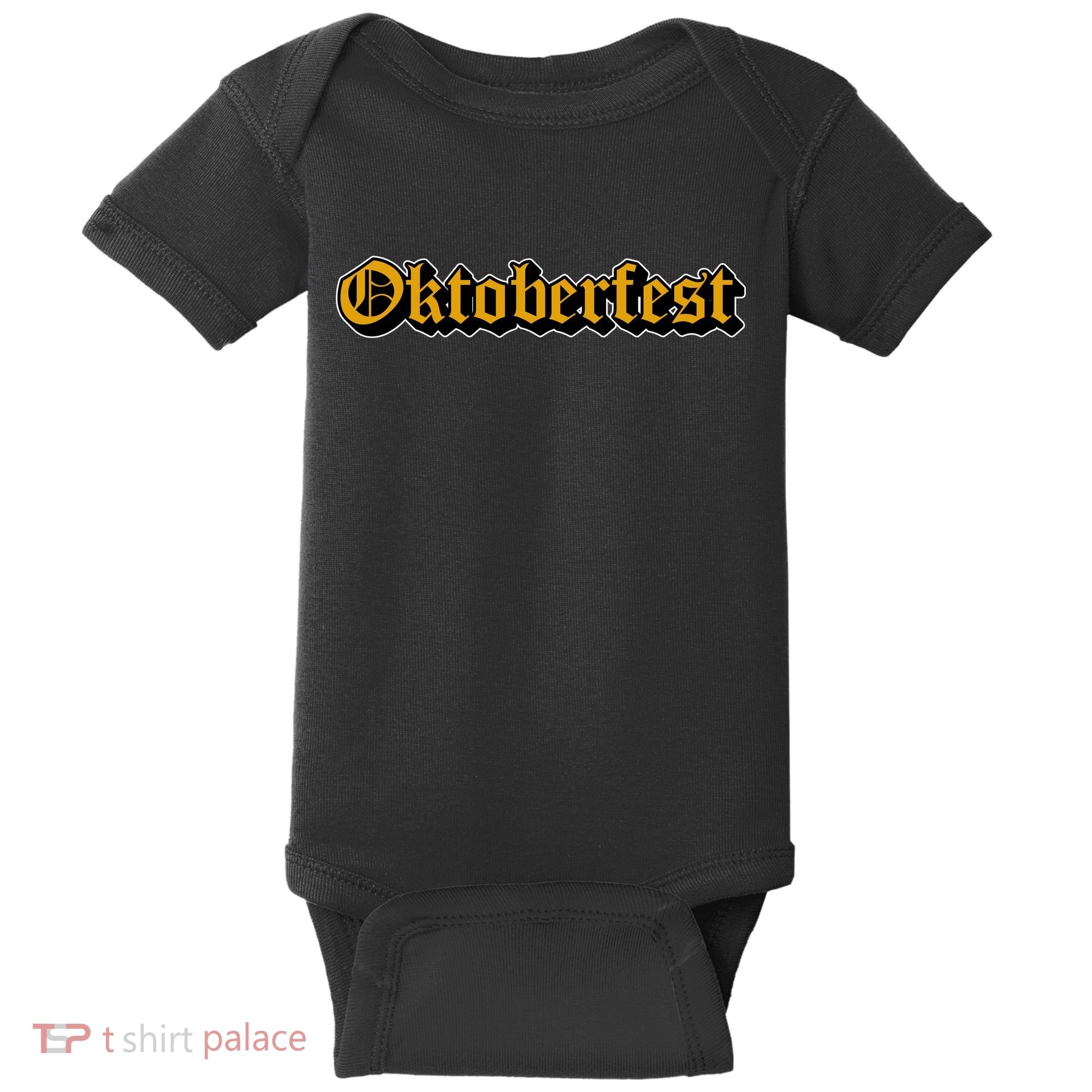Oktoberfest German Holiday Festive Baby Bodysuit
