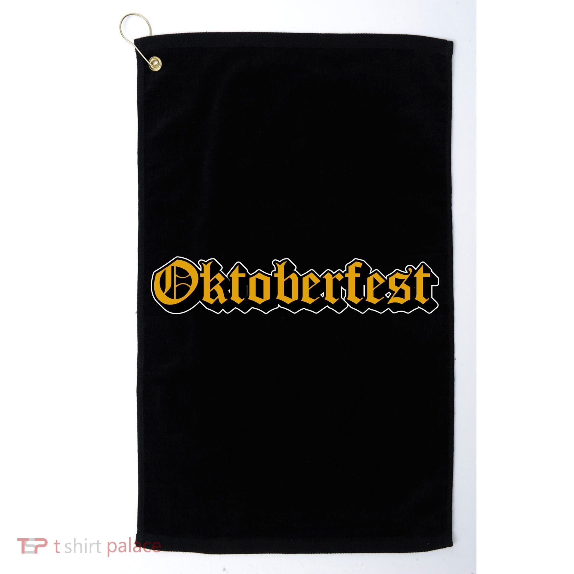 Oktoberfest German Holiday Festive Golf Towel