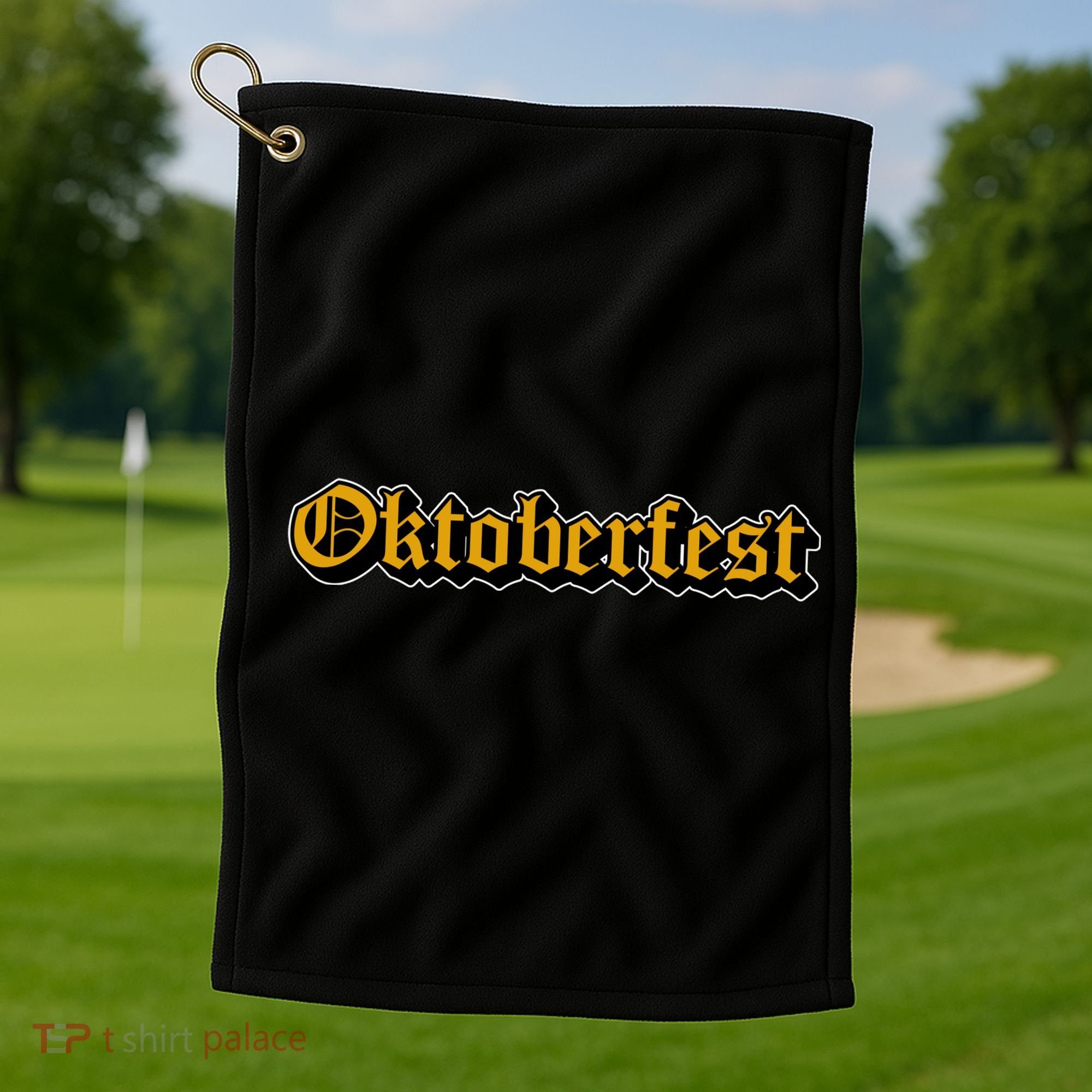 Oktoberfest German Holiday Festive Golf Towel