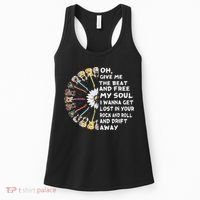 Oh Give Me The Beat And Free My Soul Hippie Love Women's Tank Top thumb 0