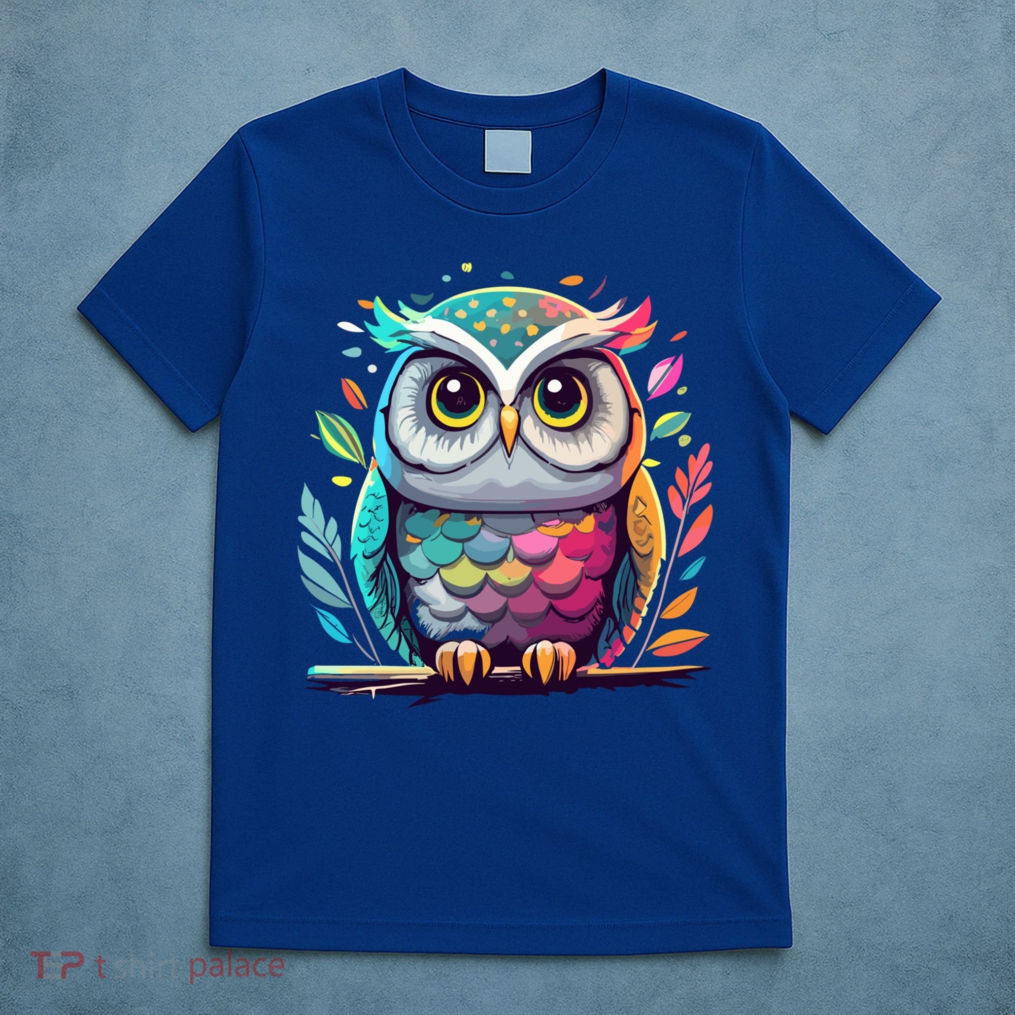 Owl Graphic Owl Artwork Bird Art Animal Owl Funny Gift T-Shirt