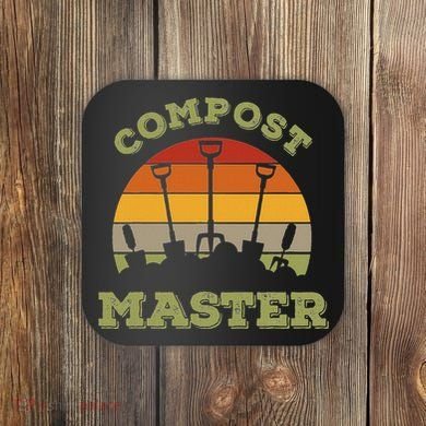 Organic Gardening Or Compost Master Coaster