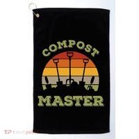 Organic Gardening Or Compost Master Golf Towel thumb 0