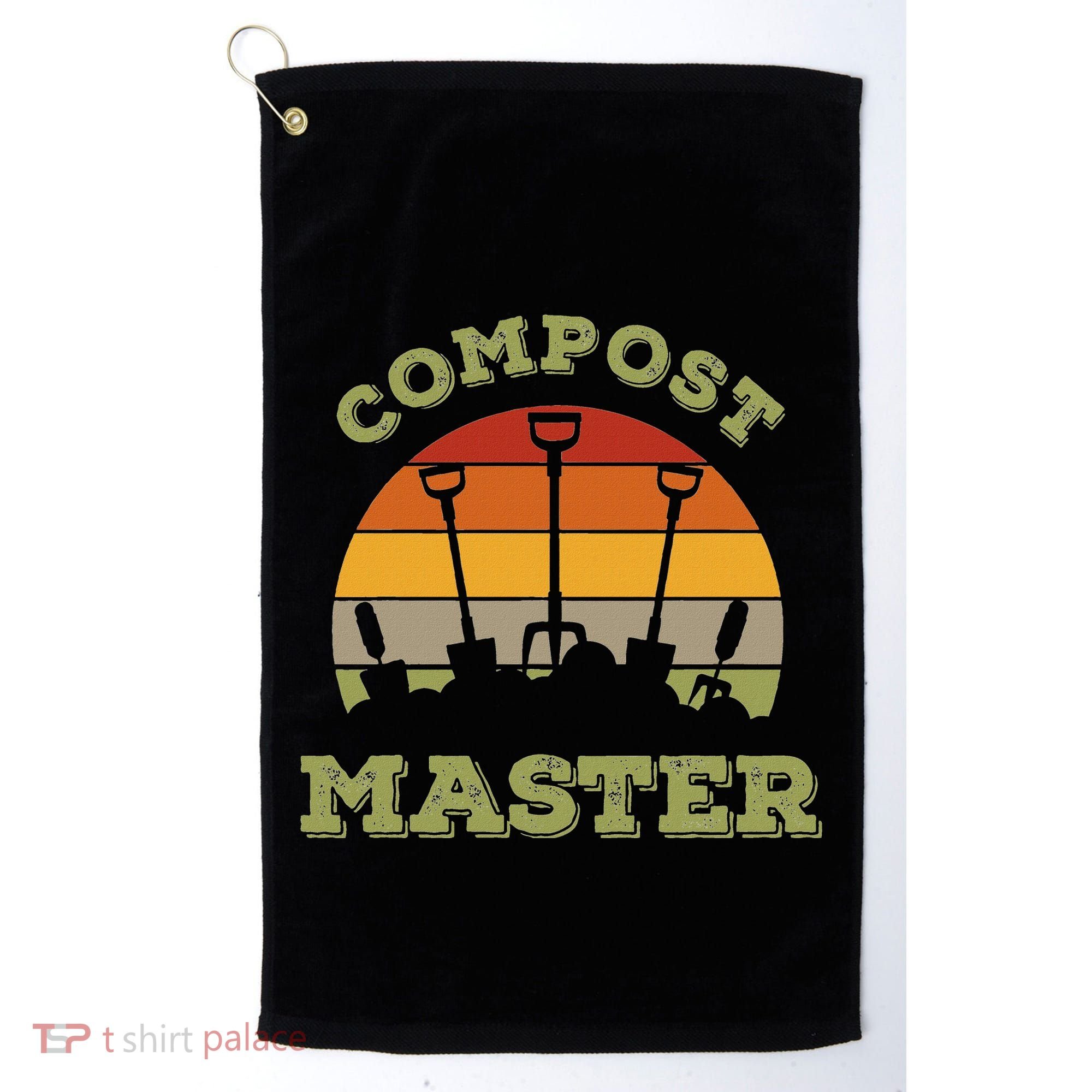 Organic Gardening Or Compost Master Golf Towel