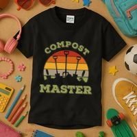 Organic Gardening Or Compost Master Kids T-Shirt thumb 3