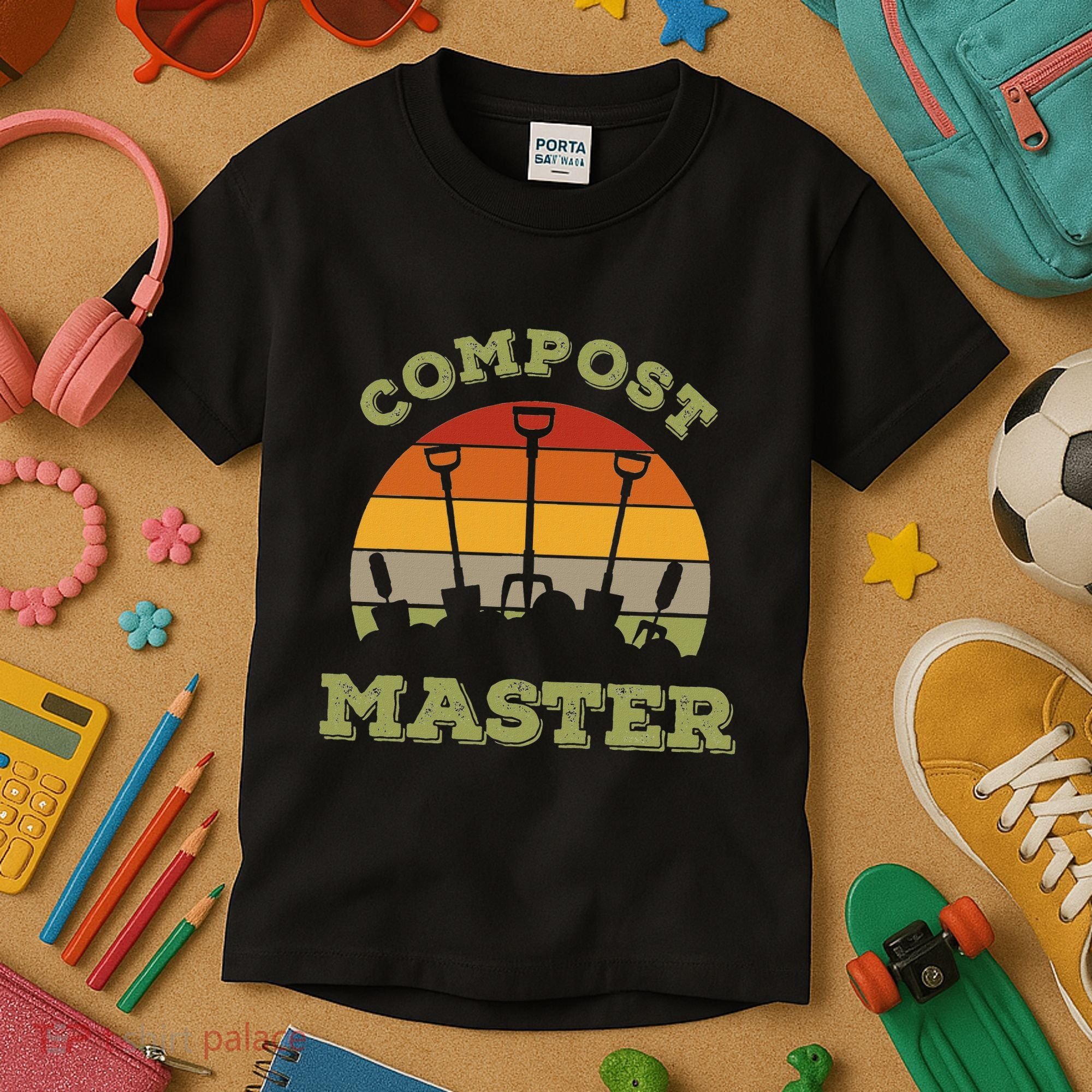 Organic Gardening Or Compost Master Kids T-Shirt
