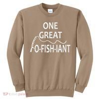 One Great OFishiant Fishing Wedding Officiant Pastor Gift Premium Sweatshirt thumb 0