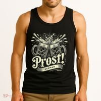 Oktoberfest Germany Prost Beer Octoberfest Tank Top thumb 3