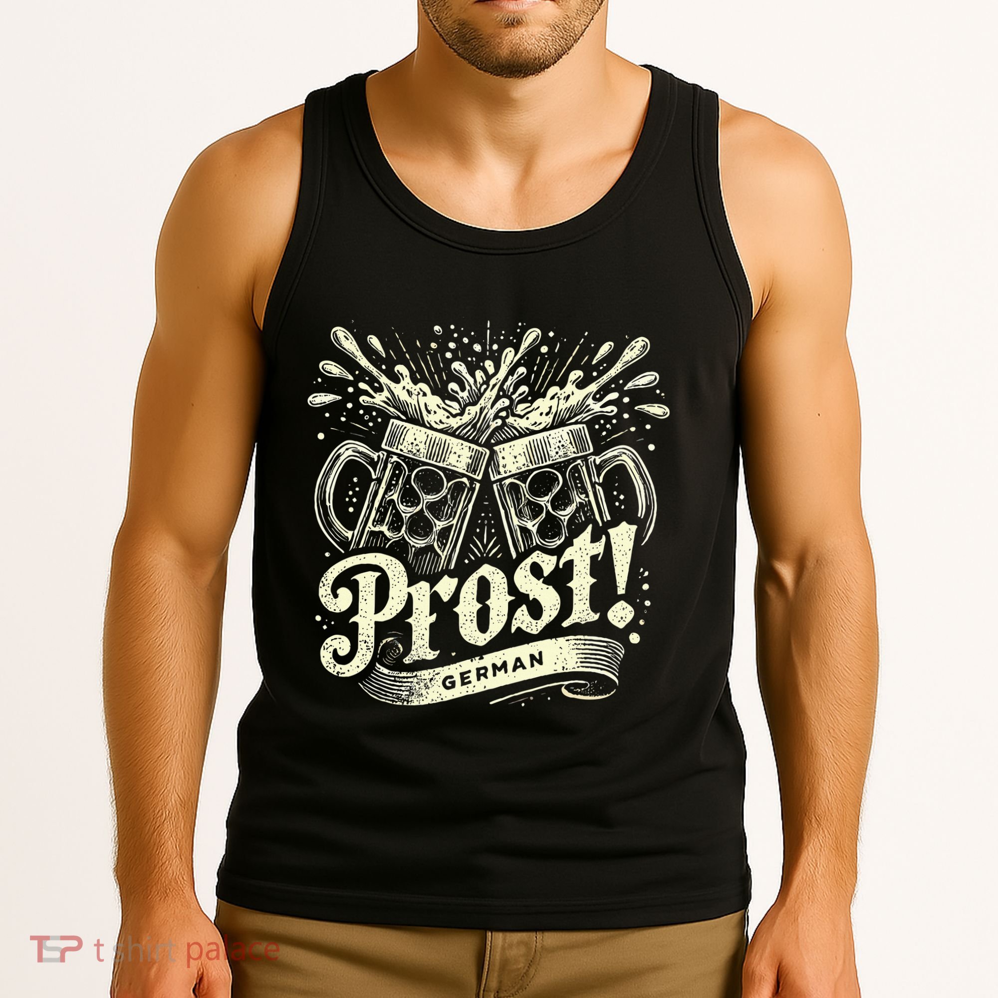 Oktoberfest Germany Prost Beer Octoberfest Tank Top