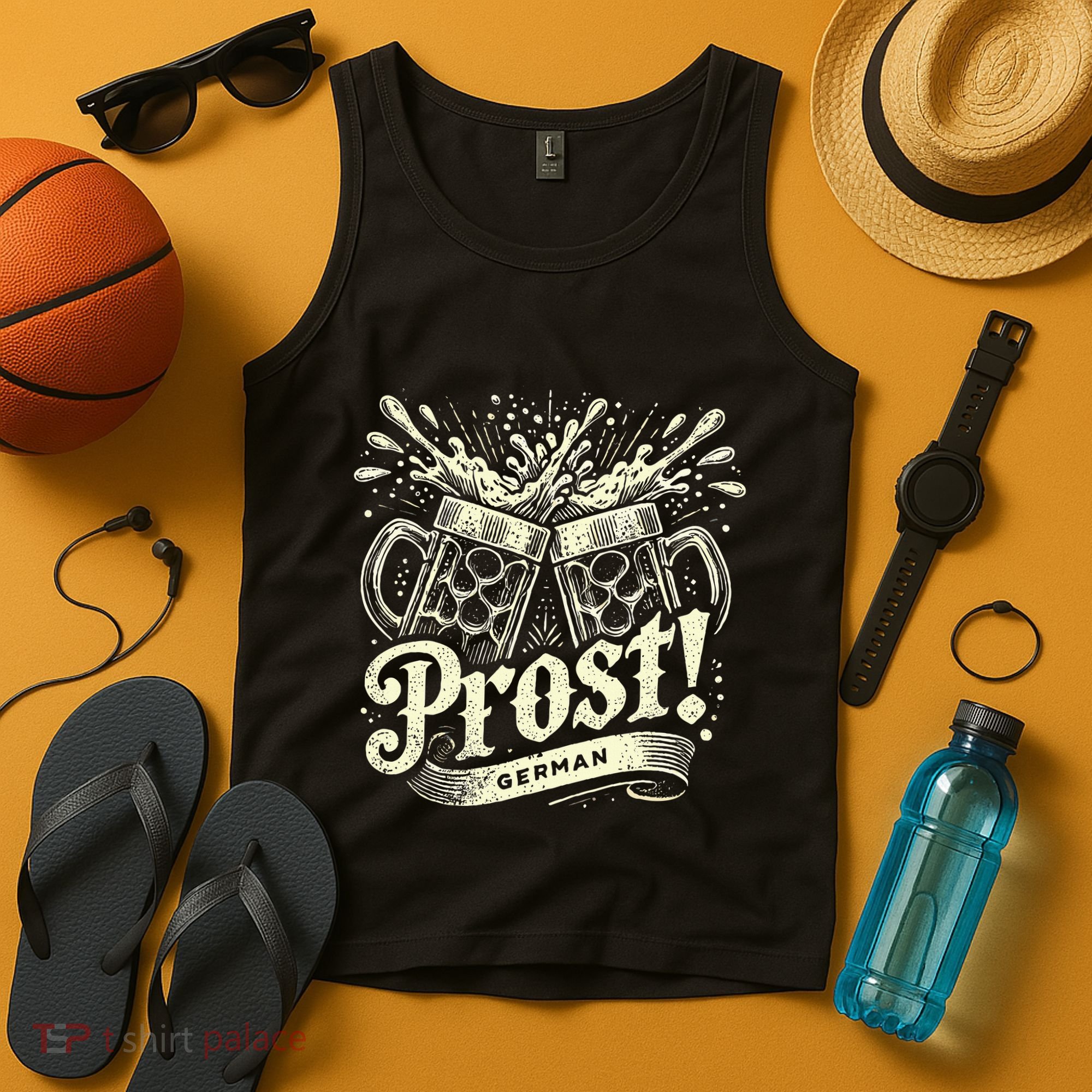Oktoberfest Germany Prost Beer Octoberfest Tank Top