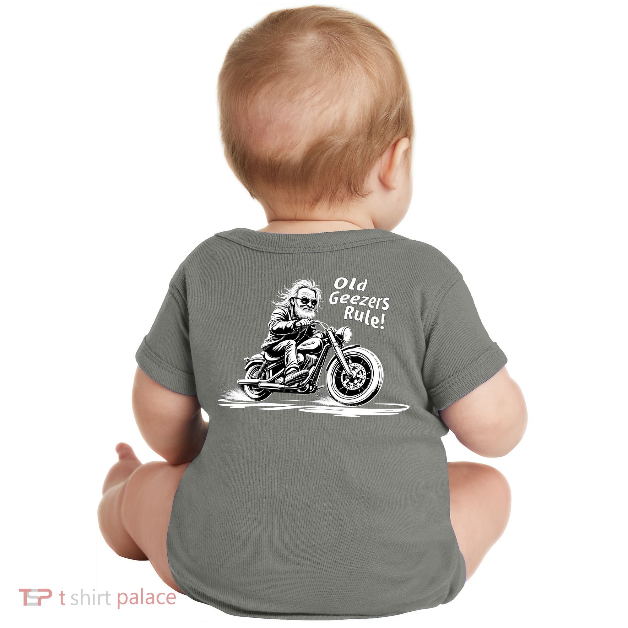 Old Geezers Rule! Baby Bodysuit