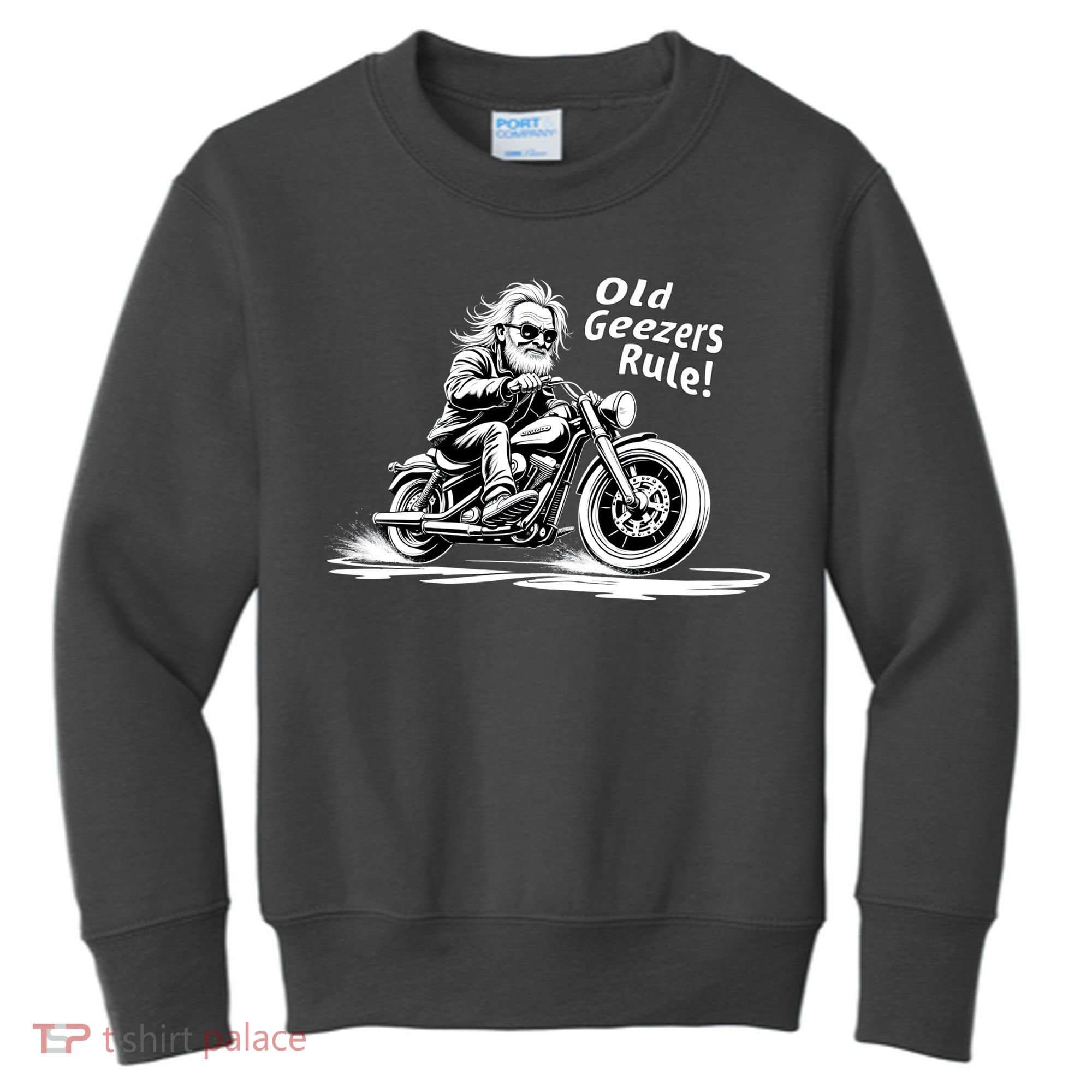 Old Geezers Rule! Kids Sweatshirt