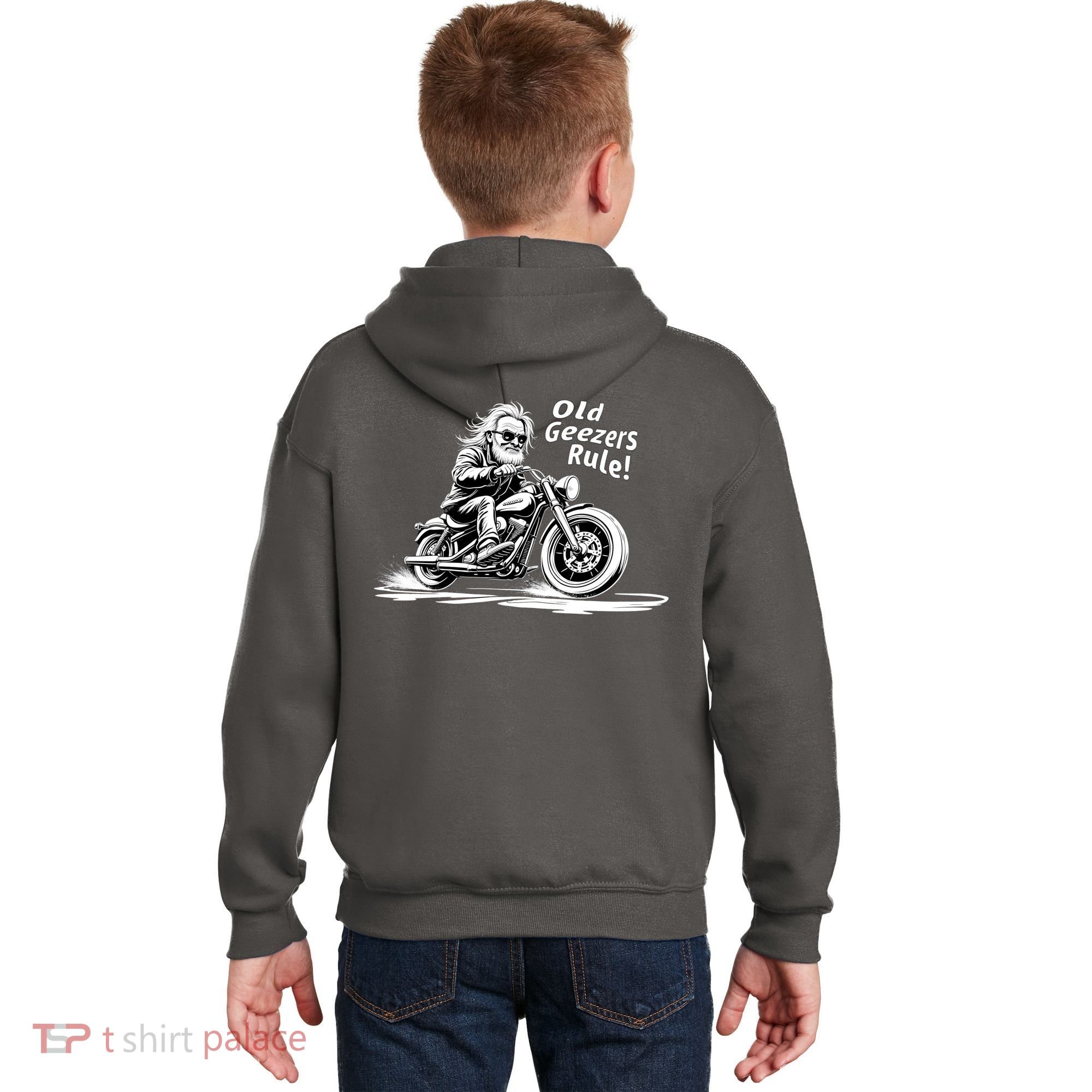 Old Geezers Rule! Kids Hoodie