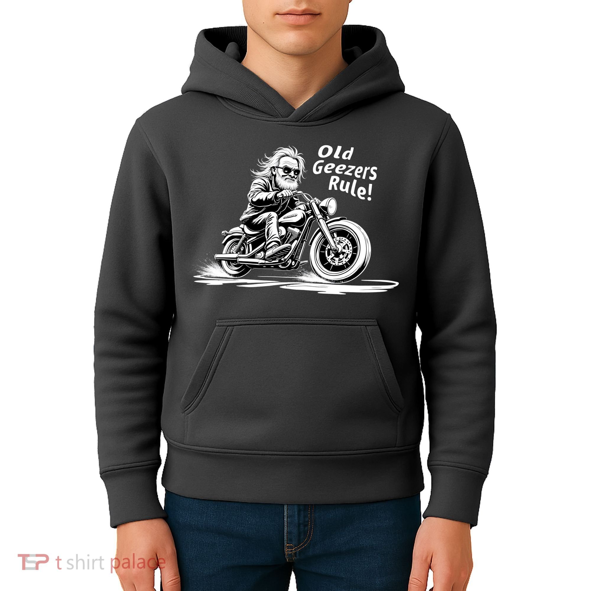 Old Geezers Rule! Kids Hoodie