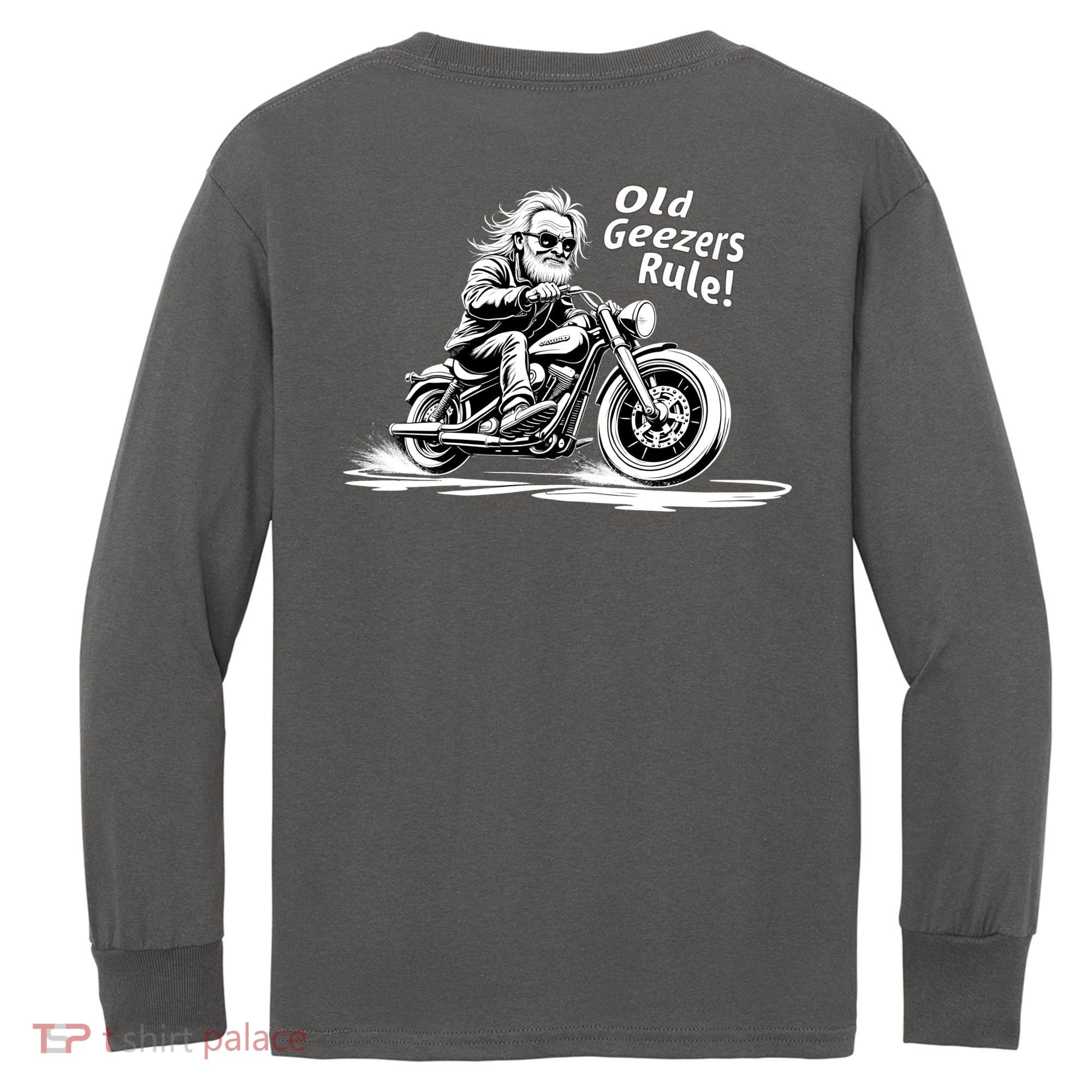 Old Geezers Rule! Kids Long Sleeve Shirt