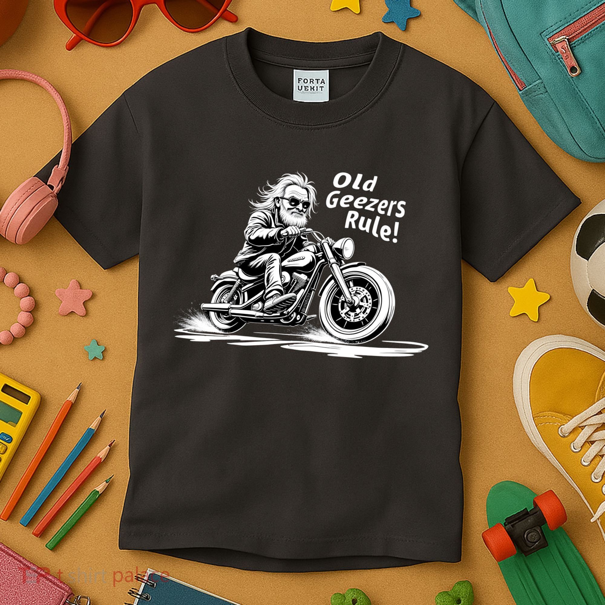 Old Geezers Rule! Kids T-Shirt
