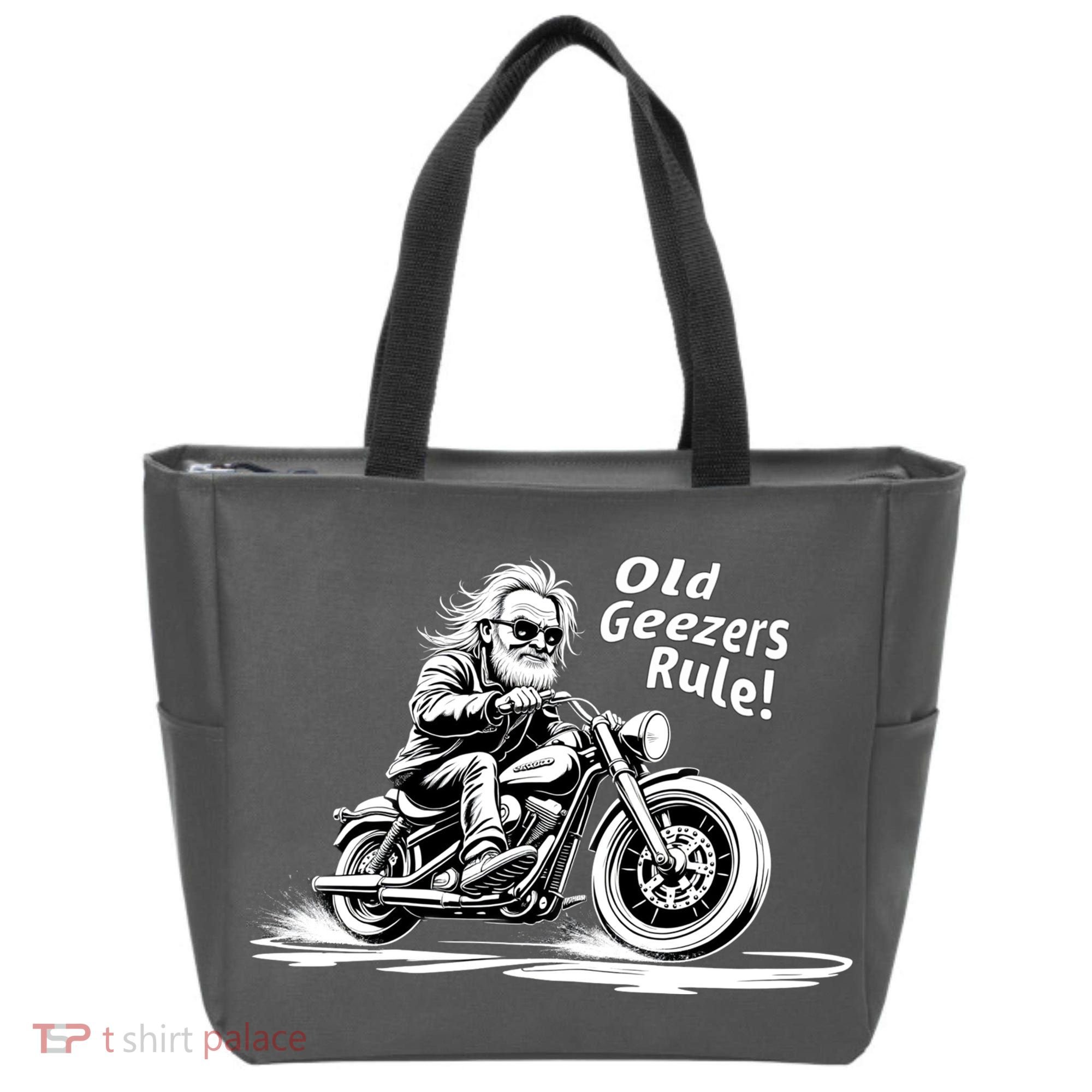 Old Geezers Rule! Tote Bag