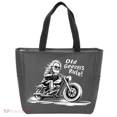 Old Geezers Rule! Tote Bag