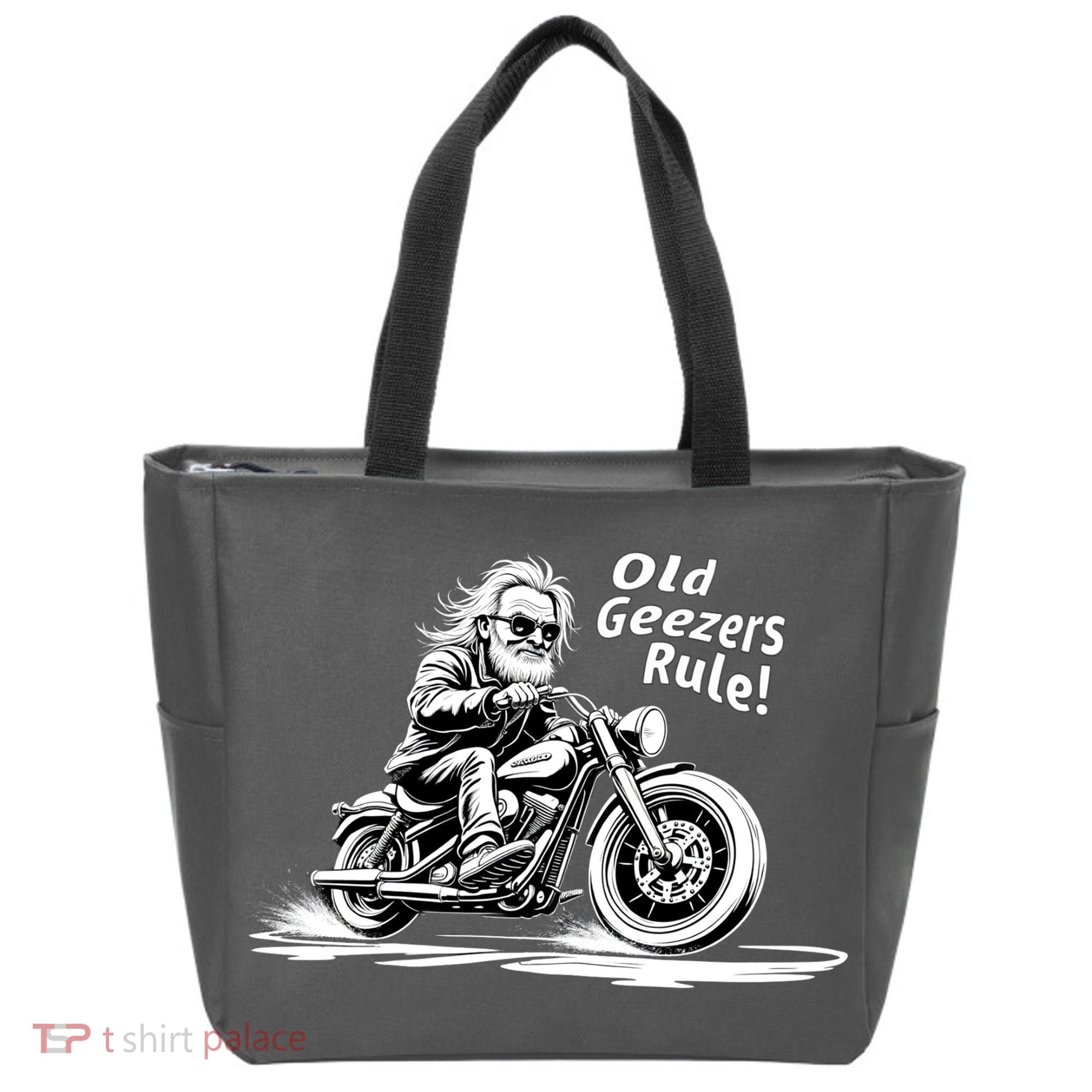 Old Geezers Rule! Tote Bag