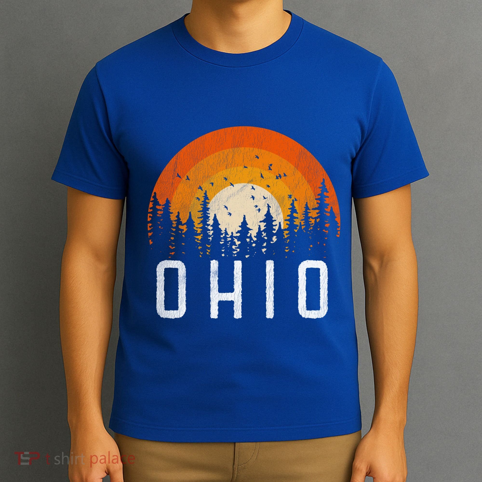 Ohio Gift Retro Style Vintage 70s 80s 90s Gift T-Shirt