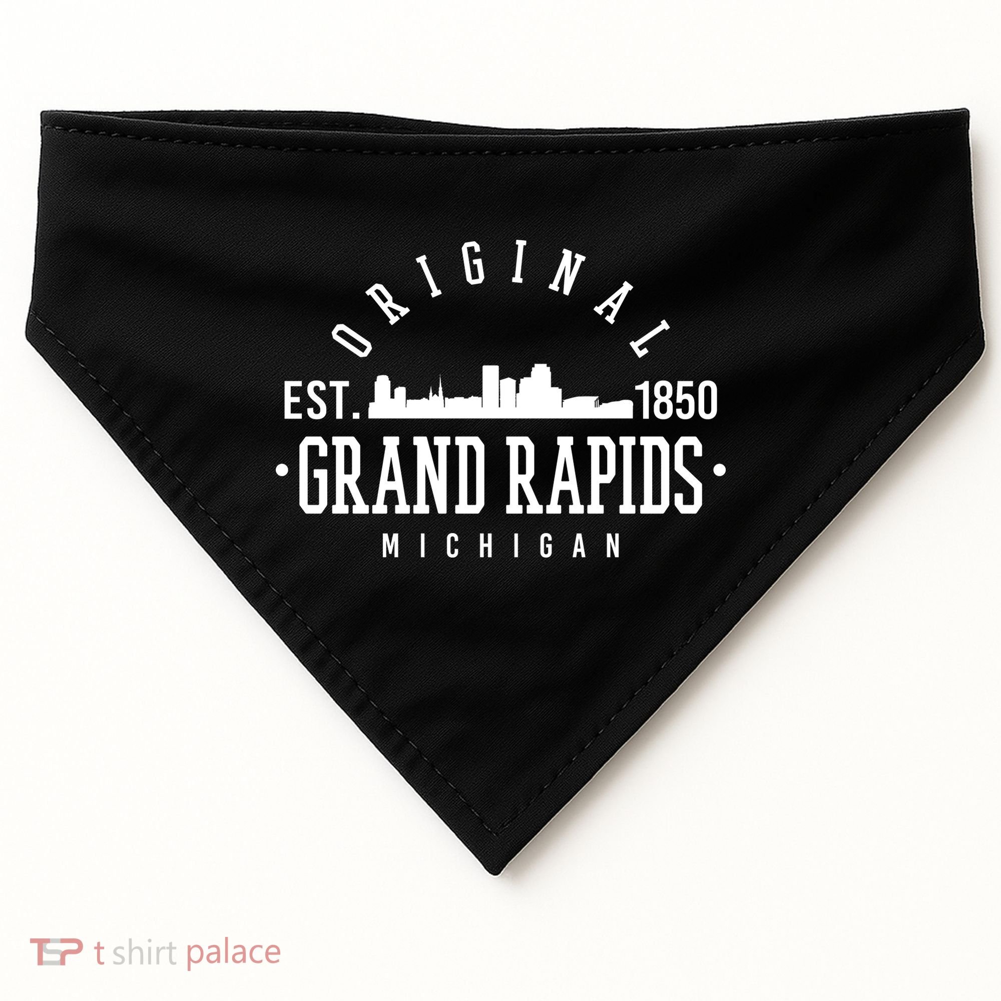 Original Grand Rapids Michigan USA-Made Doggie Bandana
