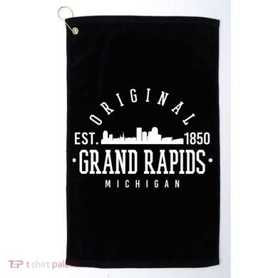 Original Grand Rapids Michigan Golf Towel