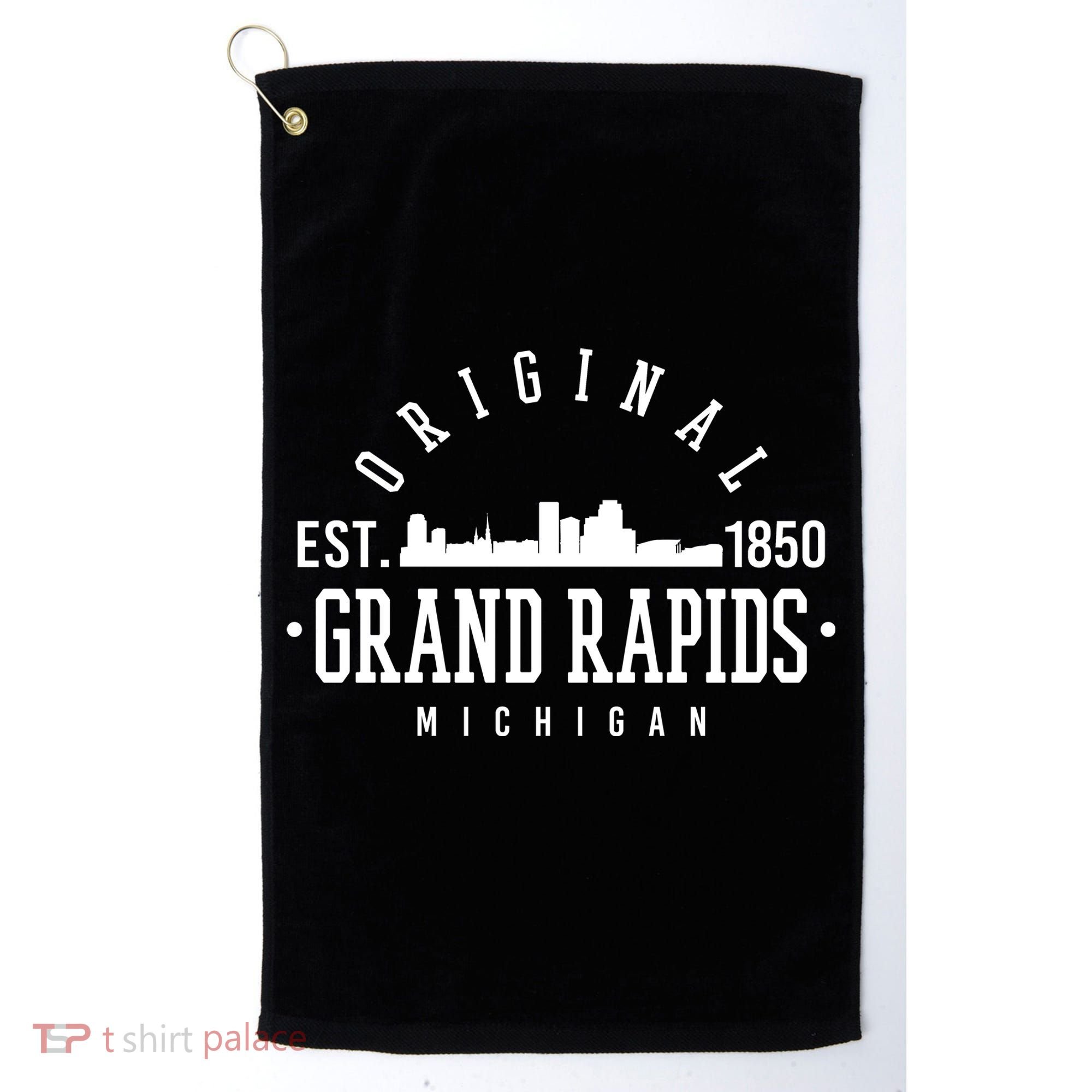 Original Grand Rapids Michigan Golf Towel