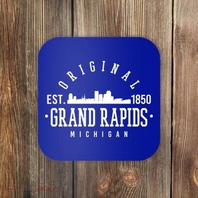 Original Grand Rapids Michigan Coaster