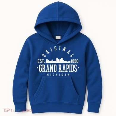 Original Grand Rapids Michigan Kids Hoodie