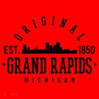 Original Grand Rapids Michigan Santa Hat thumb 1