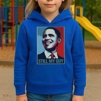 Obama Gift Still My Guy Barack Obama Gift Great Gift Kids Hoodie thumb 3
