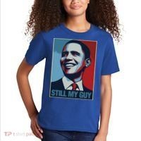 Obama Gift Still My Guy Barack Obama Gift Great Gift Kids T-Shirt thumb 2