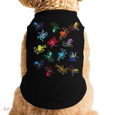 Octopus Gift Tee Octopus Tee Doggie Tank