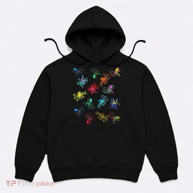 Octopus Gift Tee Octopus Tee Hoodie